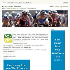 adoroesporte.wordpress.com Início, Adoro Esporte, Na Mídia
