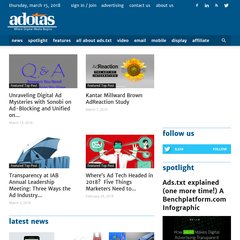 adotas.com Adotas, Features, Spotlight adotas.com Adotas, Features, Spotlight