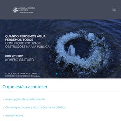 Águas da Região de Aveiro Águas da Região de Aveiro