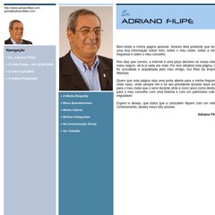 adrianofilipe.com Eu, Adriano Filipe, O meu Clube adrianofilipe.com Eu, Adriano Filipe, O meu Clube
