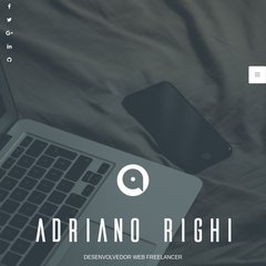 Adriano Righi | Desenvolvimento de websites e sistemas. Santa Maria'RS