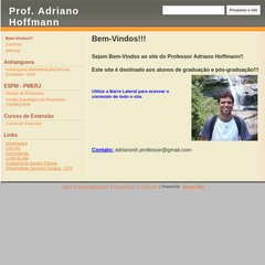 Prof. Adriano Hoffmann Prof. Adriano Hoffmann