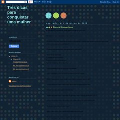 Três dicas para conquistar uma mulher Três dicas para conquistar uma mulher