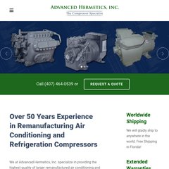Carrier, Copeland, Trane & York Compressors - FREE SHIPPING on all Remanufactured Carrier, Copeland, Trane & York Compressors - FREE SHIPPING on all Remanufactured
