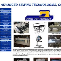 Advanced Sewing Technologies-Industrial Sewing Machines Advanced Sewing Technologies-Industrial Sewing Machines