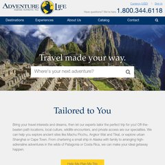 Adventure Life - Custom tours in South and Central America and Antarctica. From Adventure Life - Custom tours in South and Central America and Antarctica. From