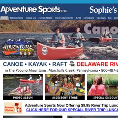 adventuresport.com delaware river canoe trips, Delaware River kayak trips, Delaware River Raft Trips