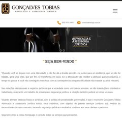 Gonçalves Tobias Advocacia e Assessoria Jurídica - Gonçalves Tobias Advocacia e Assessoria Jurídica -
