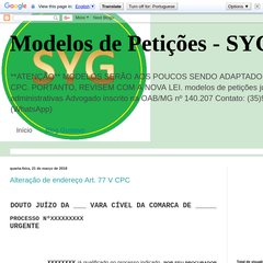 Modelos de Petições