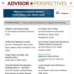 Advisor Perspectives