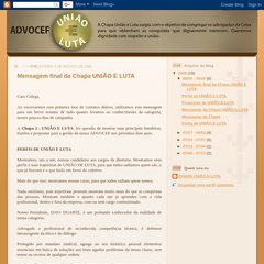 06:04, Propostas de UNIÃO E LUTA, 20:38, Mensagem da Chapa UNIÃO E LUTA  06:04, Propostas de UNIÃO E LUTA, 20:38, Mensagem da Chapa UNIÃO E LUTA