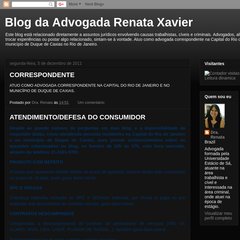 Blog da Advogada Renata Xavier