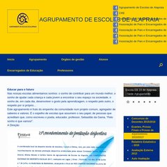 Bem-vindo ao Agrupamento de Escolas de Alapraia! Bem-vindo ao Agrupamento de Escolas de Alapraia!