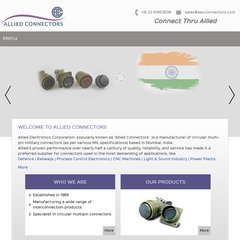 Wel come to Allied Connectors Wel come to Allied Connectors