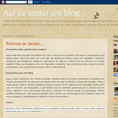 Até eu tenho um blog Até eu tenho um blog