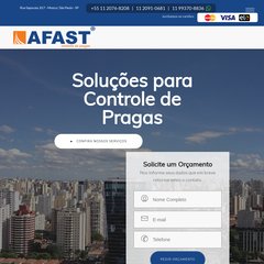 afastcontroledepragas.com.br Quem Somos, Serviços, Pragas
