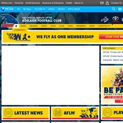 Official AFL Website of the Adelaide Football Club