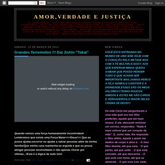 AMOR,VERDADE E JUSTIÇA