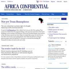 News | Africa Confidential | 50 years of reporting Africa News | Africa Confidential | 50 years of reporting Africa