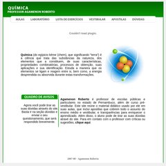 Química - Prof. Agamenon Roberto Química - Prof. Agamenon Roberto