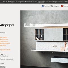 agapedesign.it bagno, agape, arredamento