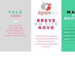 Home | Ágape Instituto de Desenvolvimento Humano Home | Ágape Instituto de Desenvolvimento Humano