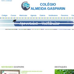 agasparin - COLÉGIO ALMEIDA GASPARIN. agasparin - COLÉGIO ALMEIDA GASPARIN.
