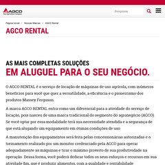 AGCO RENTAL AGCO RENTAL