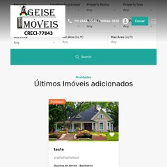 AGEISE IMÓVEIS - VENDA AGEISE IMÓVEIS - VENDA
