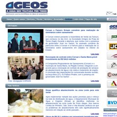 AGEOS Associação Gaúcha de Empresas de Obras de Saneamento - Porto Alegre/RS - (51) 3286-4767