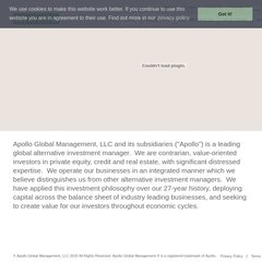 Apollo Global Management