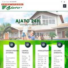 ajatolondrina.com.br desentupimento hidrojateamento descupinização dedetização fossa