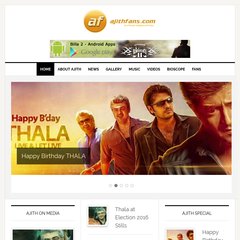 Ajithfans.com - Actor Ajith Kumar E-Fans Association