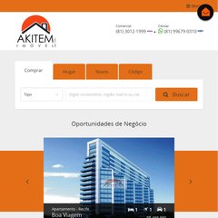 AKI TEM IMÓVEL - É só escolher o seu!! Apartamento, casa de praia a venda e Locação Recife