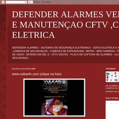 DEFENDER ALARMES VENDA E MANUTENÇAO CFTV ,CERCA ELETRICA DEFENDER ALARMES VENDA E MANUTENÇAO CFTV ,CERCA ELETRICA