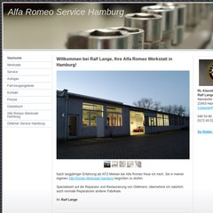 Www Alfaservice Hamburg De Ralf Lange Alfa Romeo Werkstatt Hamburg