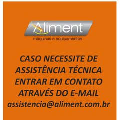 Aliment - Máquinas para fabricação de salgados e doces | Modeladoras | Masseiras