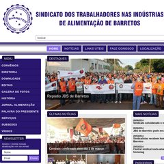 Sindicato dos Trabalhadores nas Indústrias de Alimentação de Barretos! - Sindicato