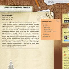 alunosemapuros.blogspot.com Seminários D;, procrastinar, 18:30