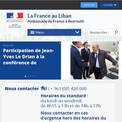 www.Ambafrance-lb.org - La France au Liban