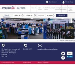  Latest Vacancies, american golf store locator