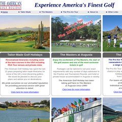 The American Golf Holiday