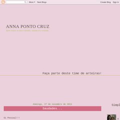 annapontocruz.blogspot.com Saudades..., 12:21, 10:24