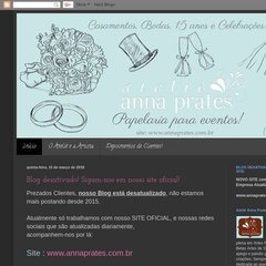 Ateliê Anna Prates - Convites e Lembranças Diferenciados