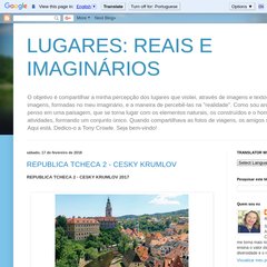 LUGARES: REAIS E IMAGINÁRIOS