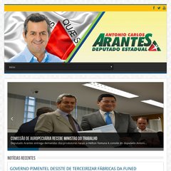 Deputado Estadual Antonio Carlos Arantes