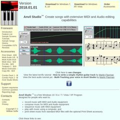 Anvil Studio Catalog