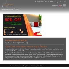 Krabi Hotel, Hotels in Krabi, Aonang Paradise Resort, Hotels in Ao Nang Beach,