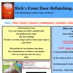 Www Aprettydoor Com Rick S Front Door Refinishing In Houston