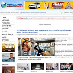 AQUIDAUANA NEWS - Agência de Notícias da cidade Portal do Pantanal AQUIDAUANA NEWS - Agência de Notícias da cidade Portal do Pantanal
